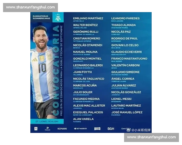 阿根廷 2026 训练服发布:渐变蓝白映三星,梅西领衔亮相